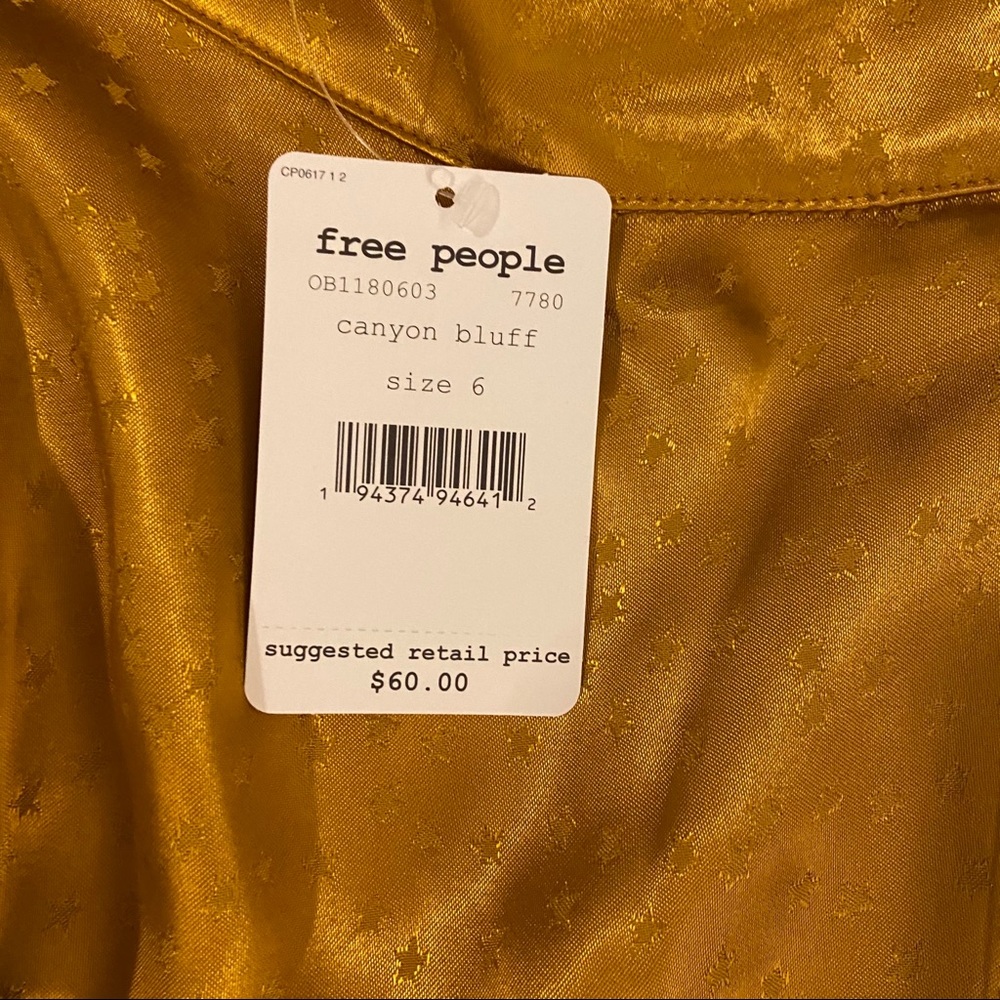Free People Starstruck Mini Skirt - Copper - Picture 4 of 4